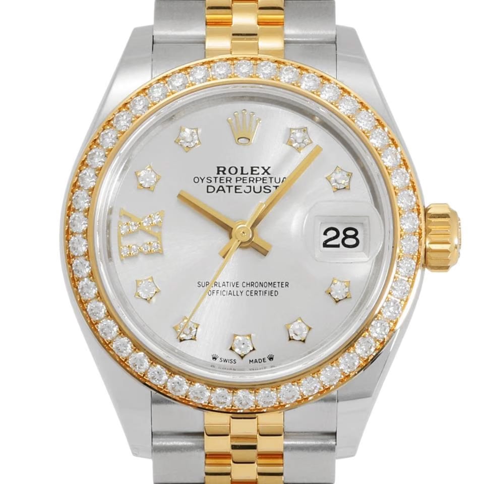 Rolex | Datejust | 279383rbr | Gold/Steel | 28 Mm | Silver | Automatic
