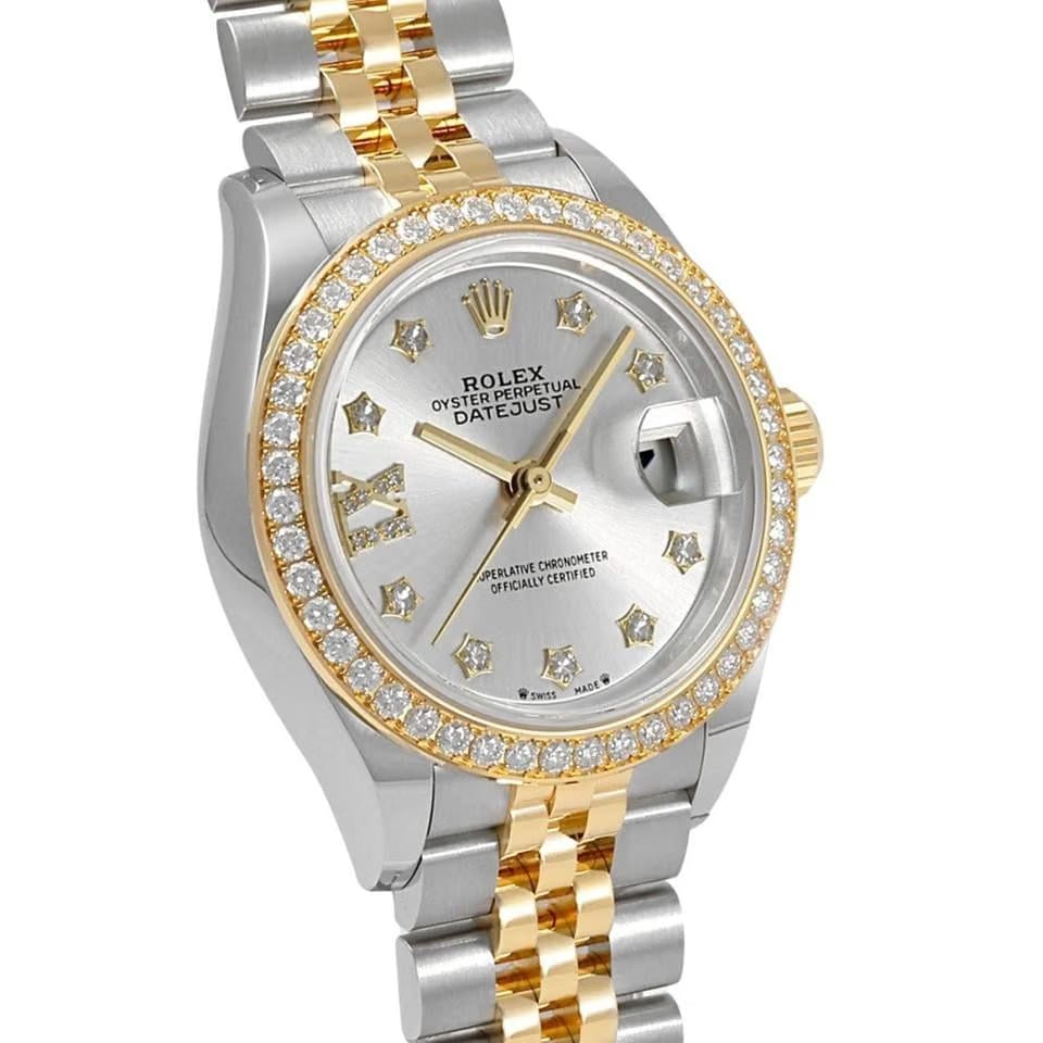 Rolex | Datejust | 279383rbr | Gold/Steel | 28 Mm | Silver | Automatic
