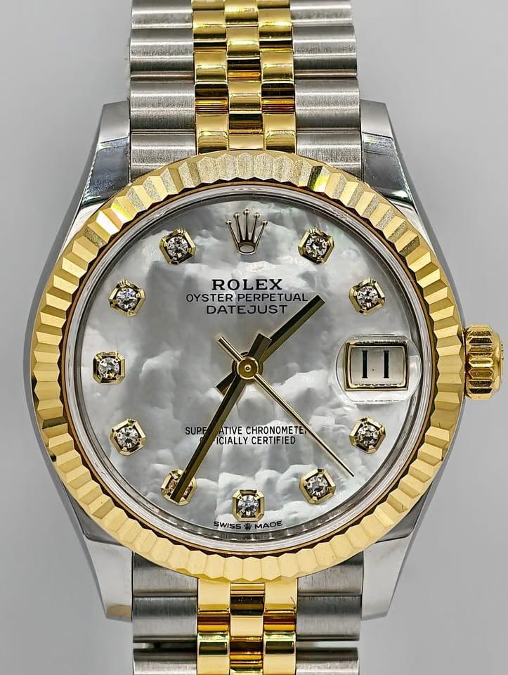 Rolex | Datejust | 278273 | Gold/Steel | 31 mm | Gold/Steel | Mother of pearl | Automatic