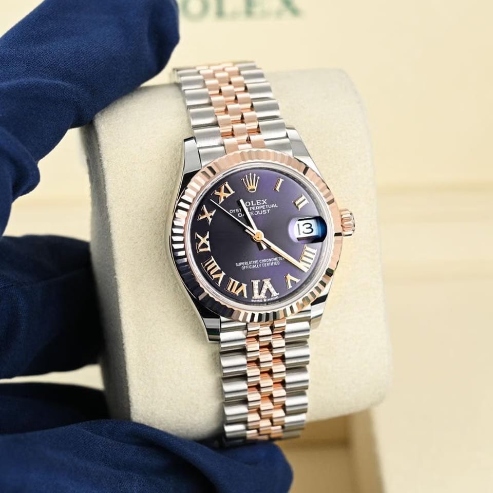 Rolex | Datejust | 278271 | Gold/Steel | 31 mm | Gold/Steel | Purple | Automatic