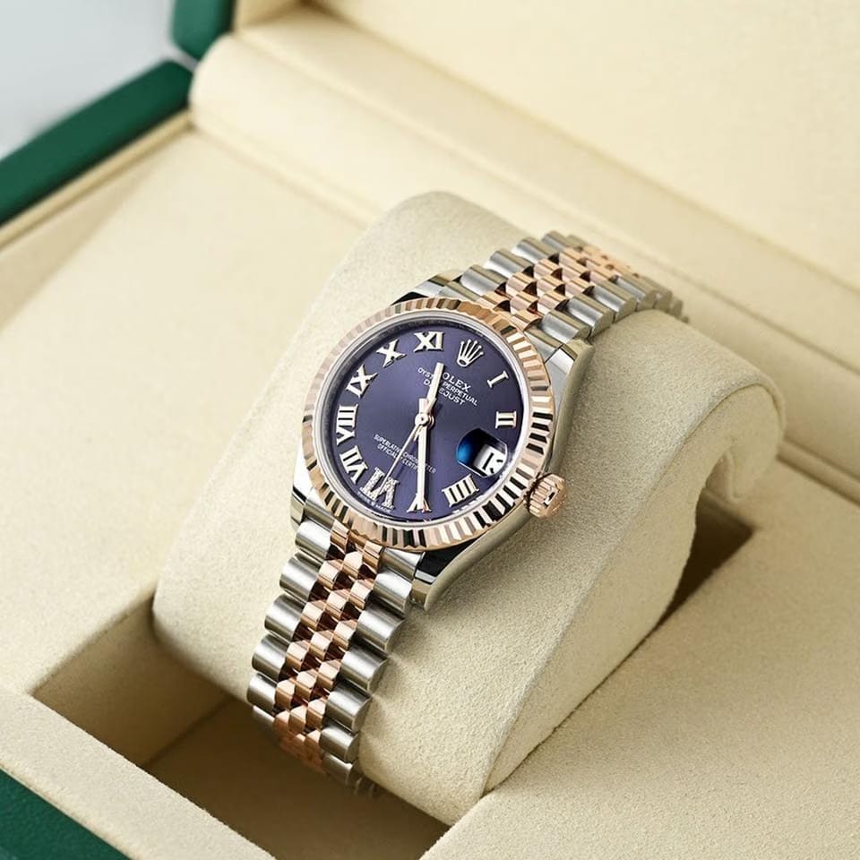 Rolex | Datejust | 278271 | Gold/Steel | 31 mm | Gold/Steel | Purple | Automatic