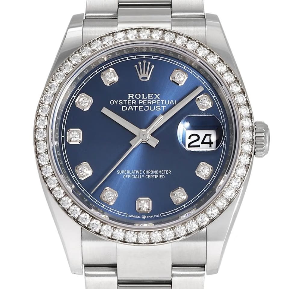 Rolex | Datejust | 126284rbr | Gold/Steel | 36 Mm | Blue | Automatic