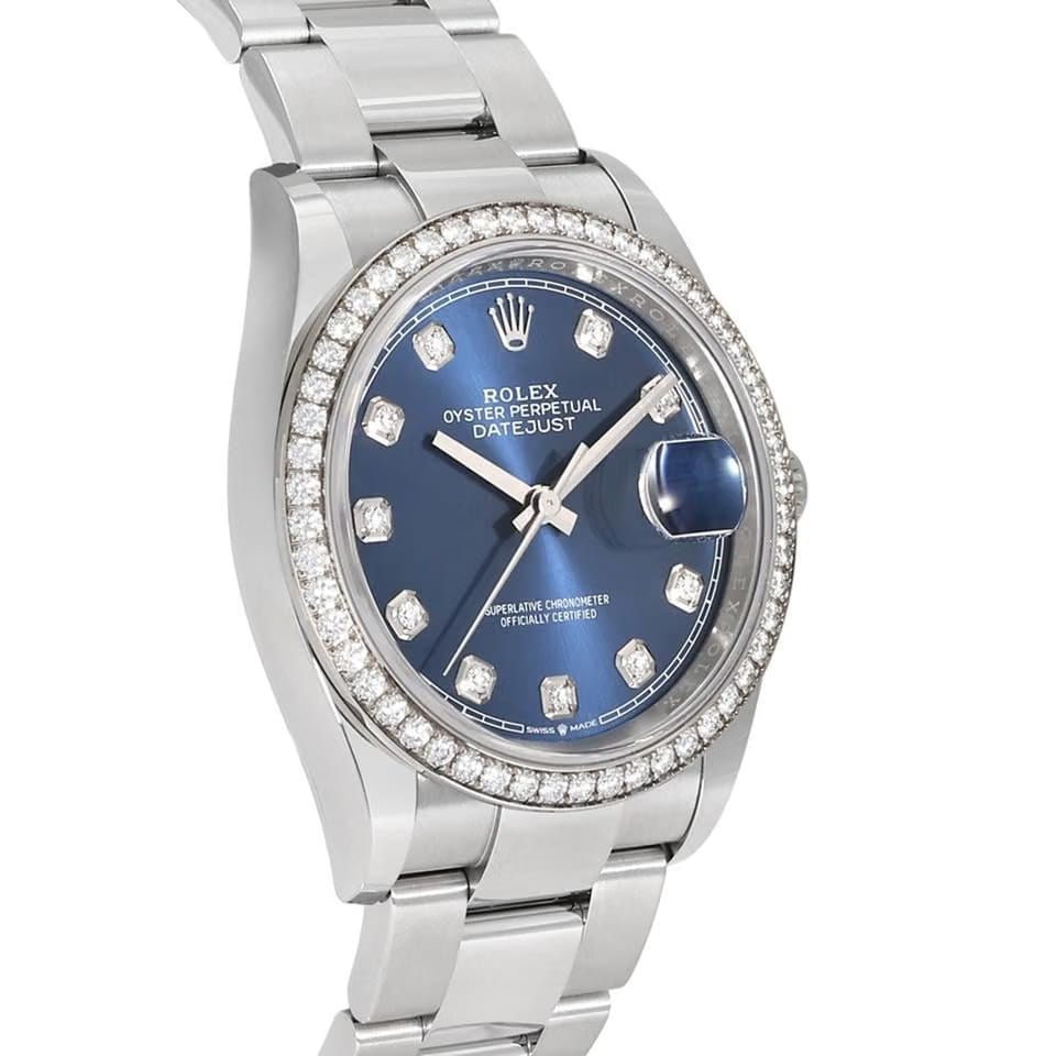 Rolex | Datejust | 126284rbr | Gold/Steel | 36 Mm | Blue | Automatic