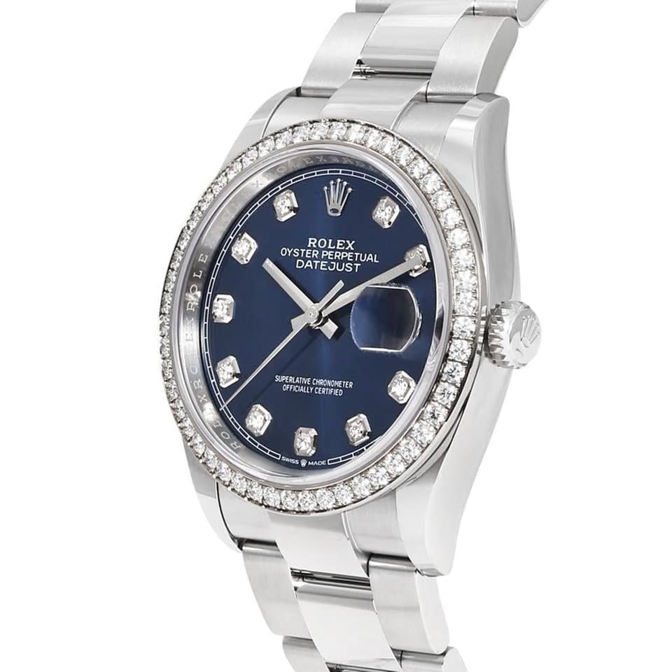 Rolex | Datejust | 126284rbr | Gold/Steel | 36 Mm | Blue | Automatic