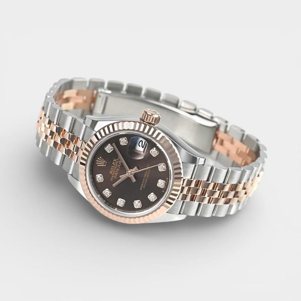 Rolex | Datejust | 279171G | Gold/Steel | 28 mm | Gold/Steel | Brown | Automatic