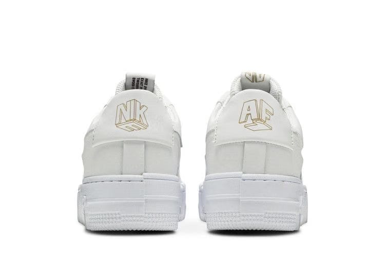 Wmns Air Force 1 Pixel 'White Gold Chain'
