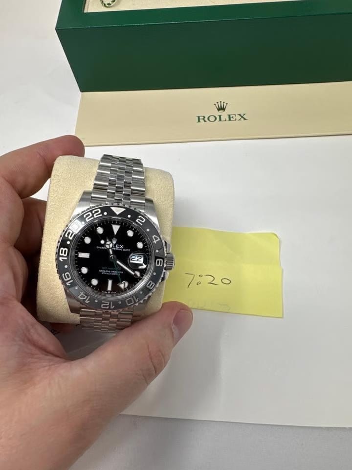 Rolex | GMT-Master II | 126710GRNR | Steel | 40 mm | Steel | Blue | Automatic