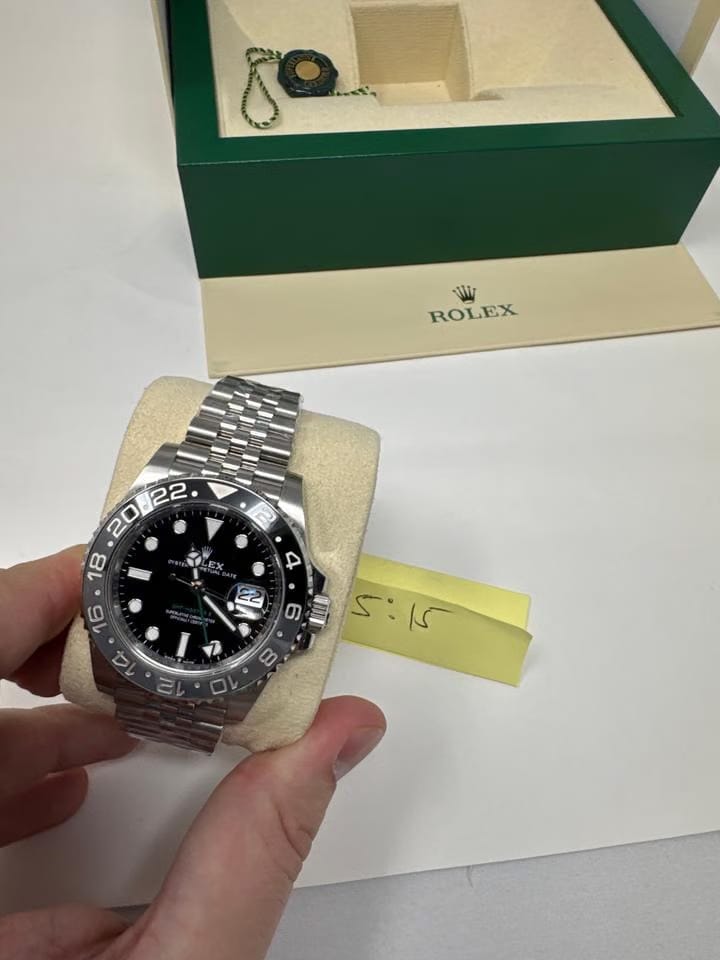 Rolex | GMT-Master II | 126710GRNR | Steel | 40 mm | Steel | Blue | Automatic