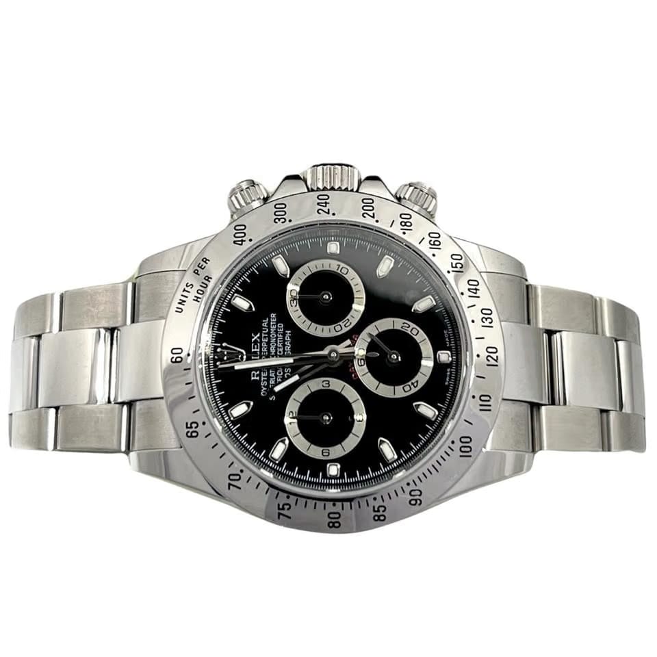 Rolex | Daytona | 116520 | Steel | 40 mm | Steel | Black | Automatic