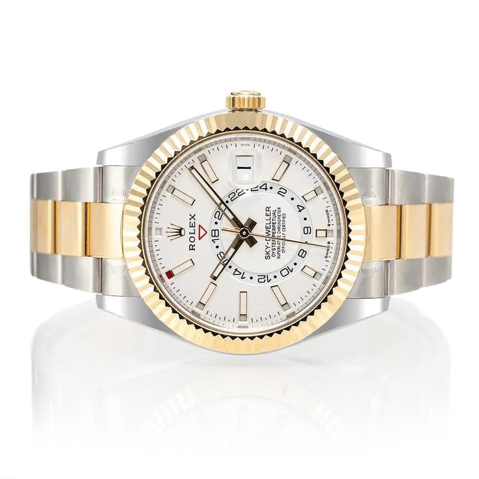 Rolex | Sky-Dweller | 336933 | Steel | 42 mm | Gold/Steel | Silver | Automatic