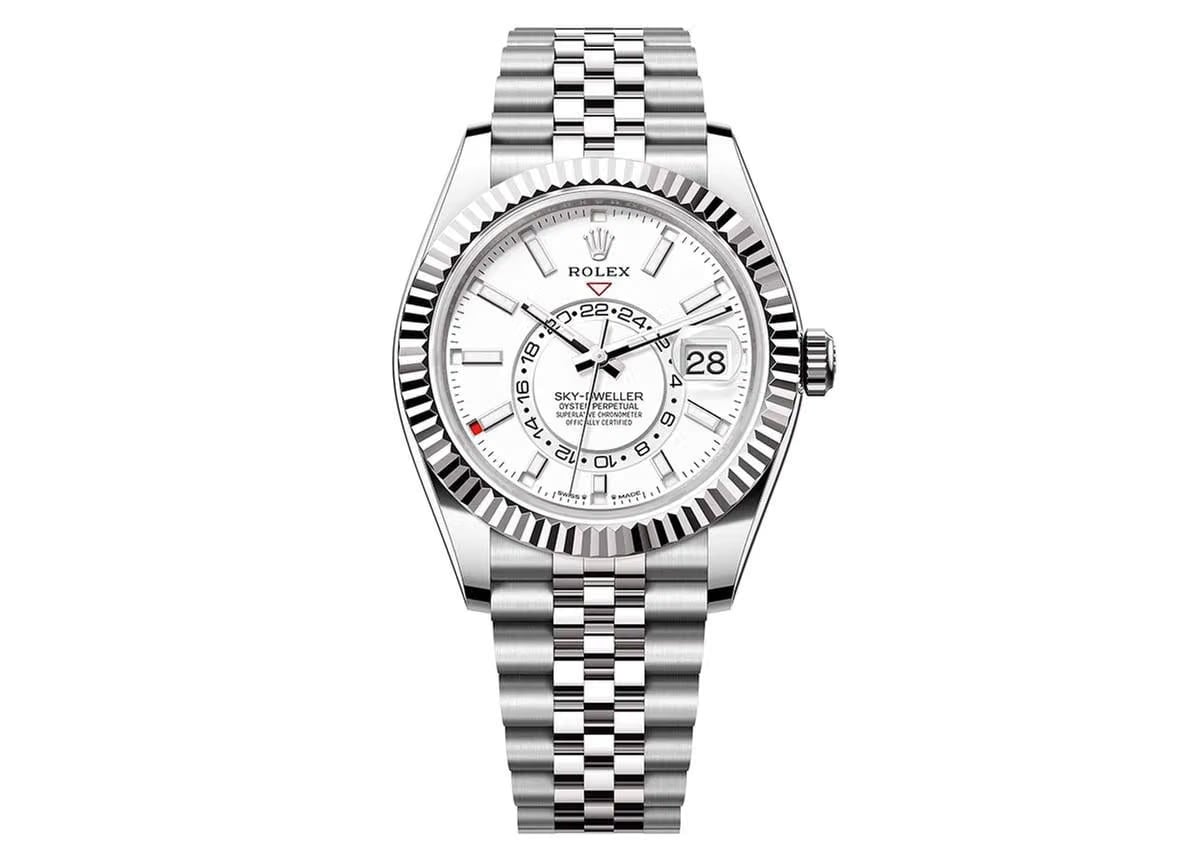 Rolex | Sky-Dweller | M336934-0004 | Gold/Steel | 42 mm | Steel | White | Automatic