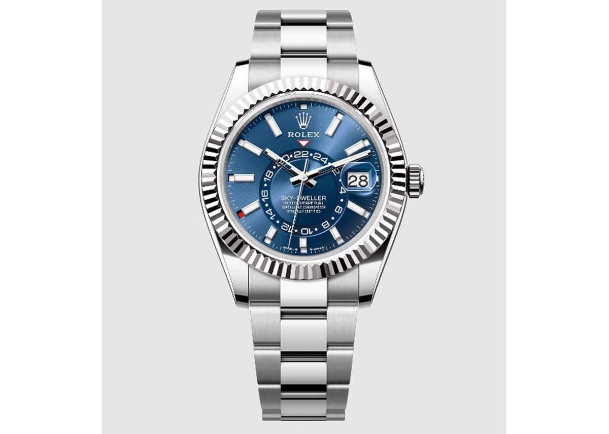 Rolex | Sky-Dweller | M336934-0005 | Gold/Steel | 42 mm | Steel | Blue | Automatic