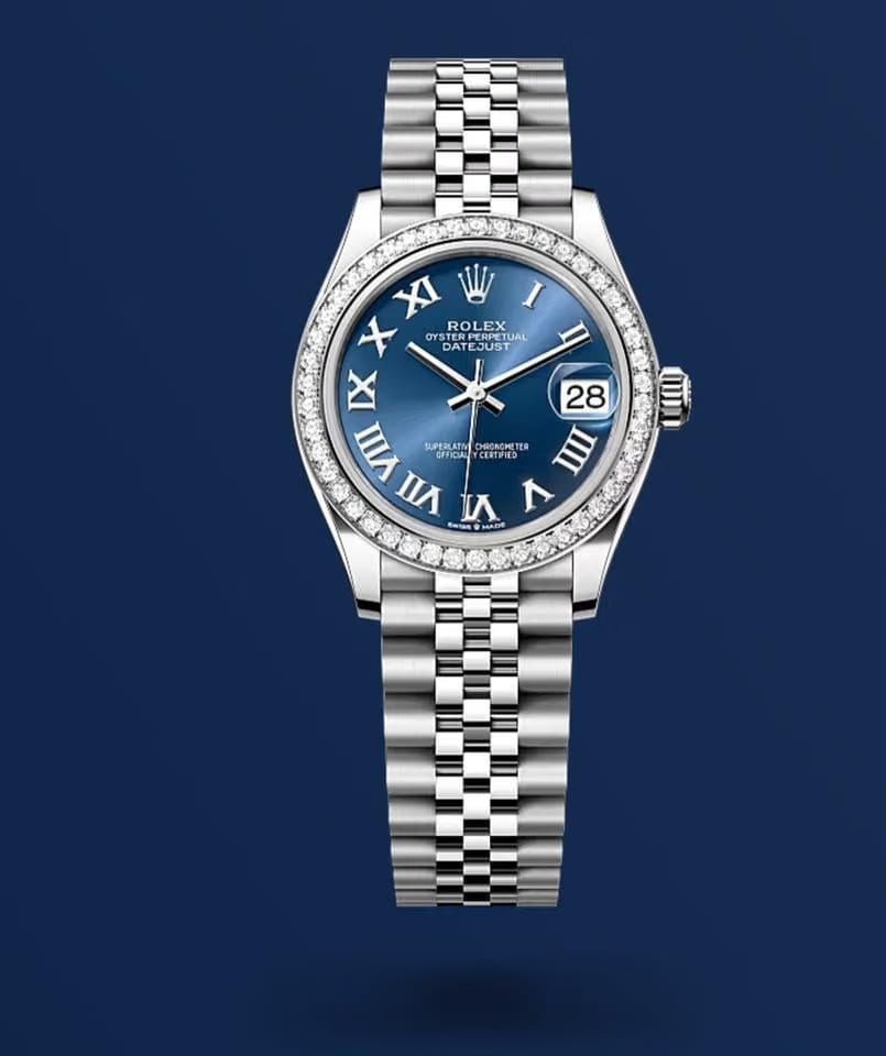 Rolex | Datejust | 278384RBR | Steel | 31 x 37 mm | Steel | Blue | Automatic