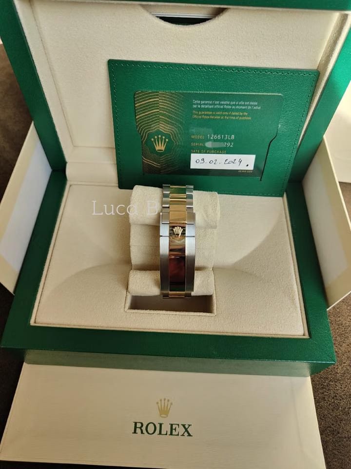 Rolex | Submariner | 126613LB | 41 mm | Manual winding