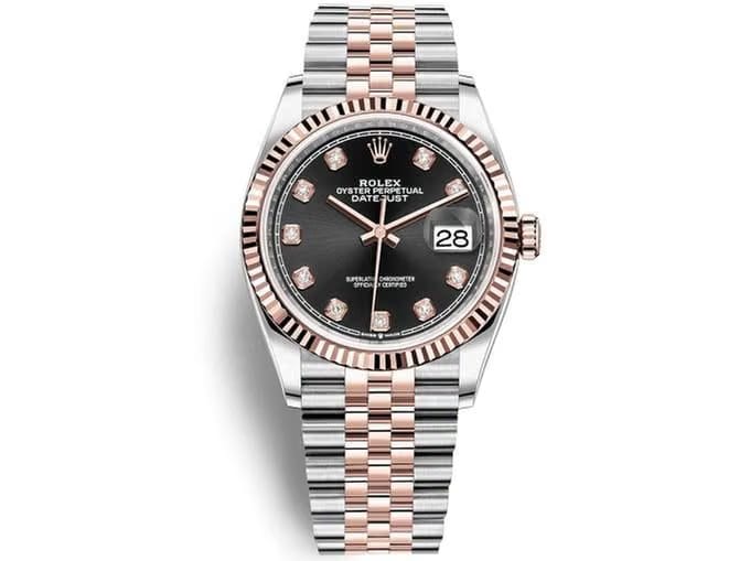 Rolex | Datejust | 126231 | Gold/Steel | 36 mm | Gold/Steel | Black | Automatic