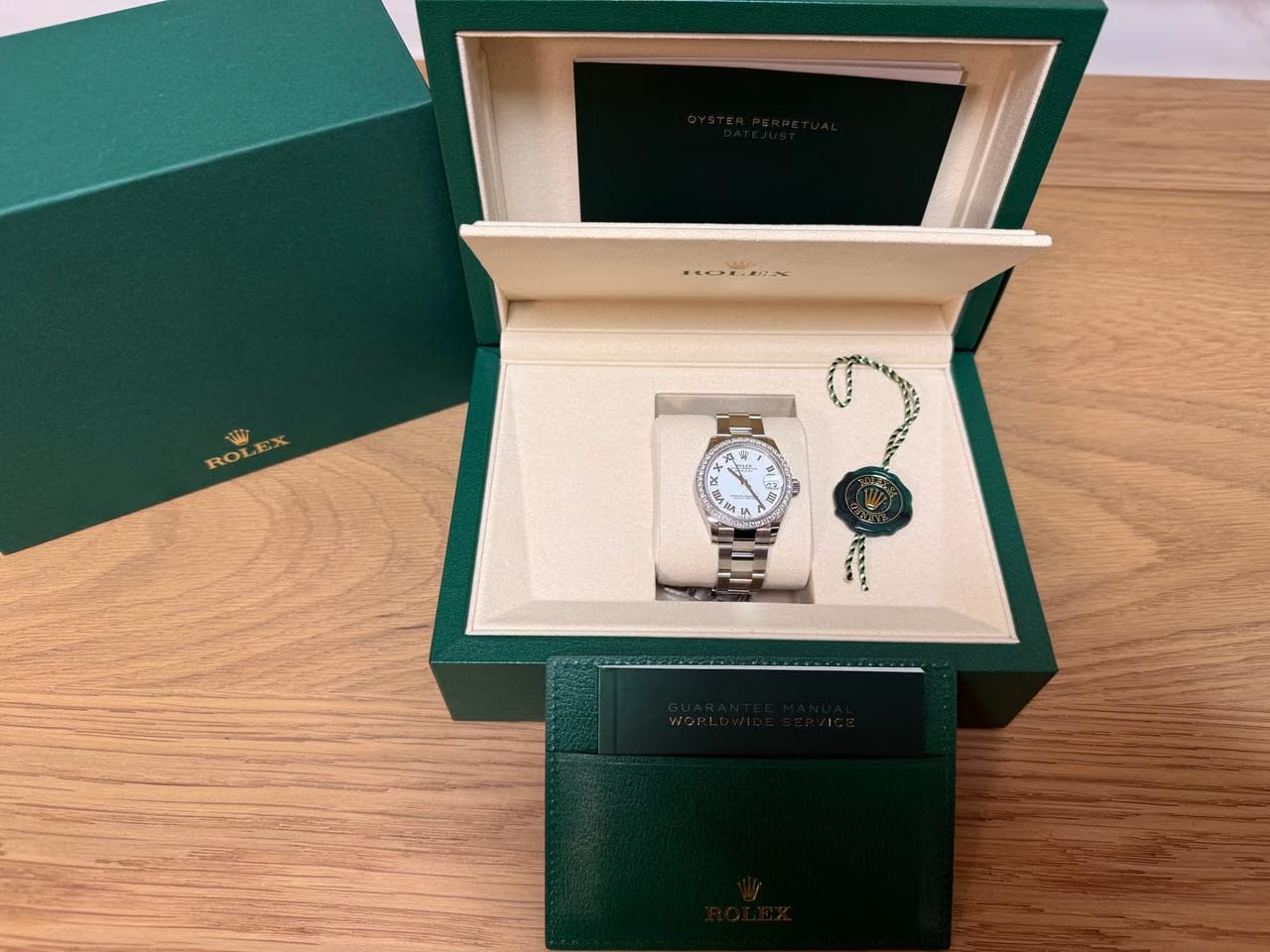 Rolex | Datejust | 278384RBR | Steel | 31 mm | Steel | White | Automatic