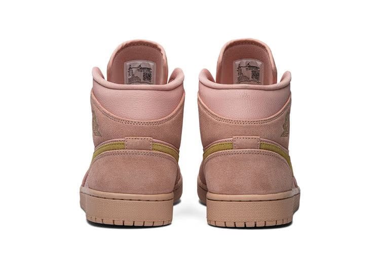 Air Jordan 1 Mid Coral Gold