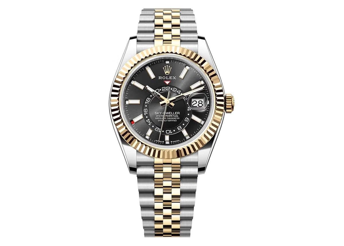 Rolex | Sky-Dweller | M326933-0004 | Gold/Steel | 42 mm | Gold/Steel | Black | Automatic