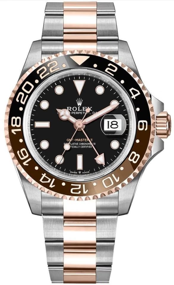 Rolex | GMT-Master II | 126711CHNR-0002 | Gold/Steel | 40 mm | Gold/Steel | Black | Automatic