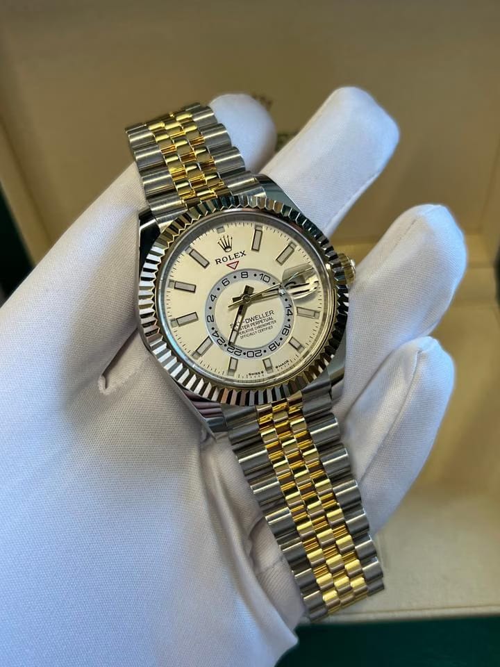 Rolex | Sky-Dweller | 336933 | Steel | 42 mm | Gold/Steel | White | Automatic
