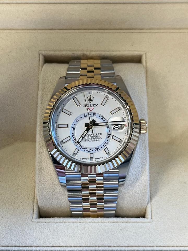Rolex | Sky-Dweller | 336933 | Steel | 42 mm | Gold/Steel | White | Automatic