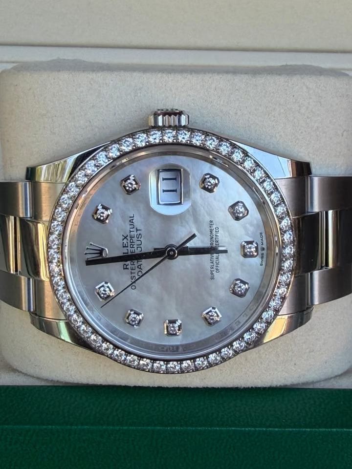 Rolex | Datejust | 126284RBR | Steel | 36 mm | Steel | Mother of pearl | Automatic