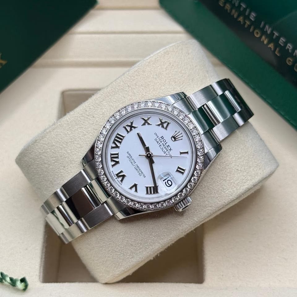 Rolex | Datejust | 278384RBR | Steel | 31 x 37 mm | Steel | White | Automatic