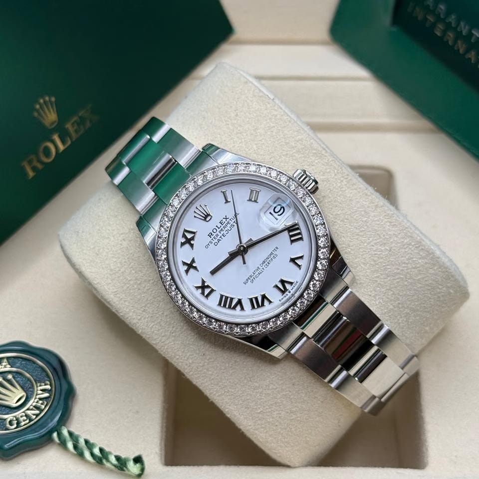 Rolex | Datejust | 278384RBR | Steel | 31 x 37 mm | Steel | White | Automatic
