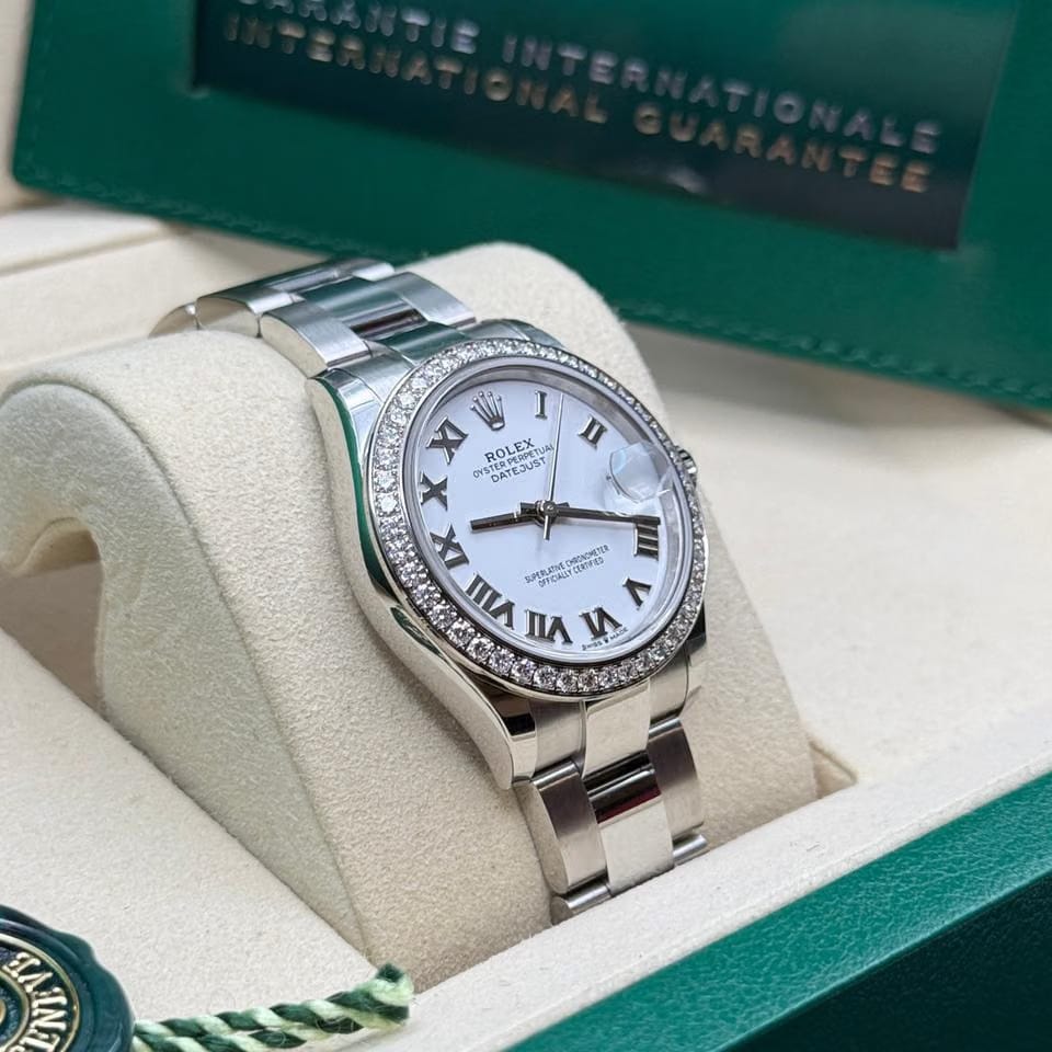 Rolex | Datejust | 278384RBR | Steel | 31 x 37 mm | Steel | White | Automatic