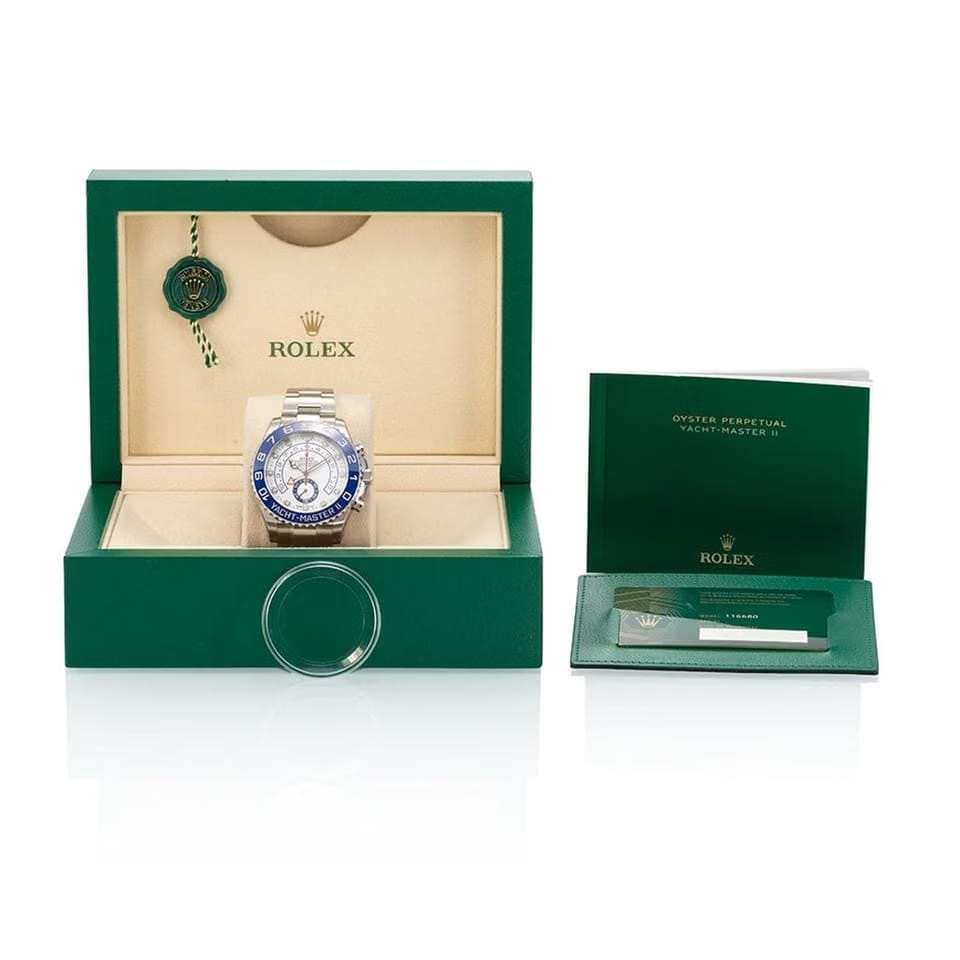 Rolex | Yacht-Master II | 116680 LC EU | Steel | 44 mm | Steel | White | Automatic