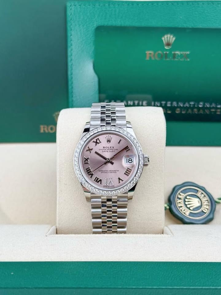 Rolex | Datejust | 278384RBR | Steel | 31 x 37 mm | Steel | Pink | Automatic