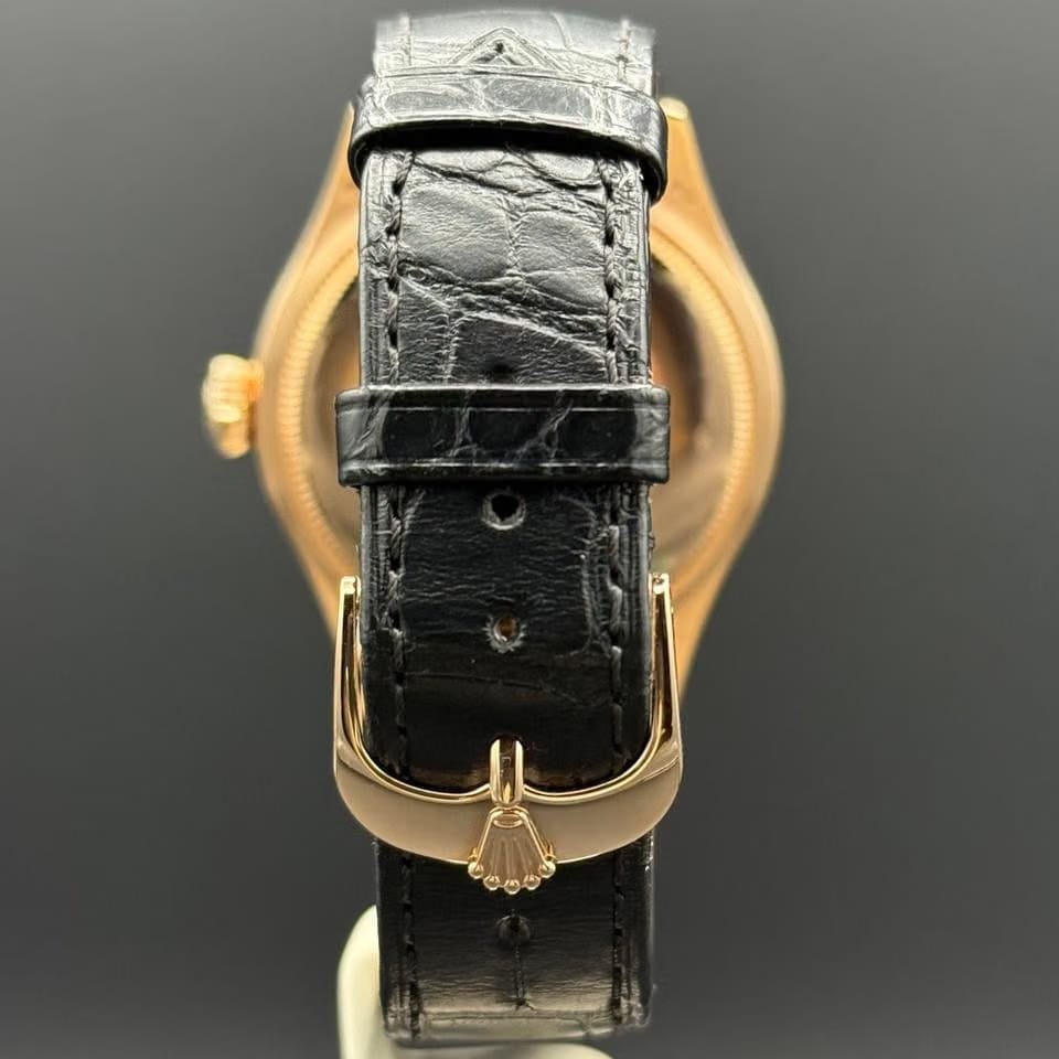 Rolex | Cellini | 50705RBR | Rose gold | 39 mm | Calf skin | Pink | Automatic
