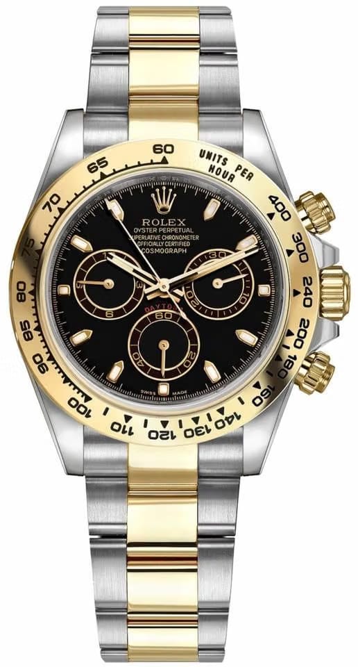Rolex | Daytona | 116503-0004 | Gold/Steel | 40 mm | Gold/Steel | Black | Automatic