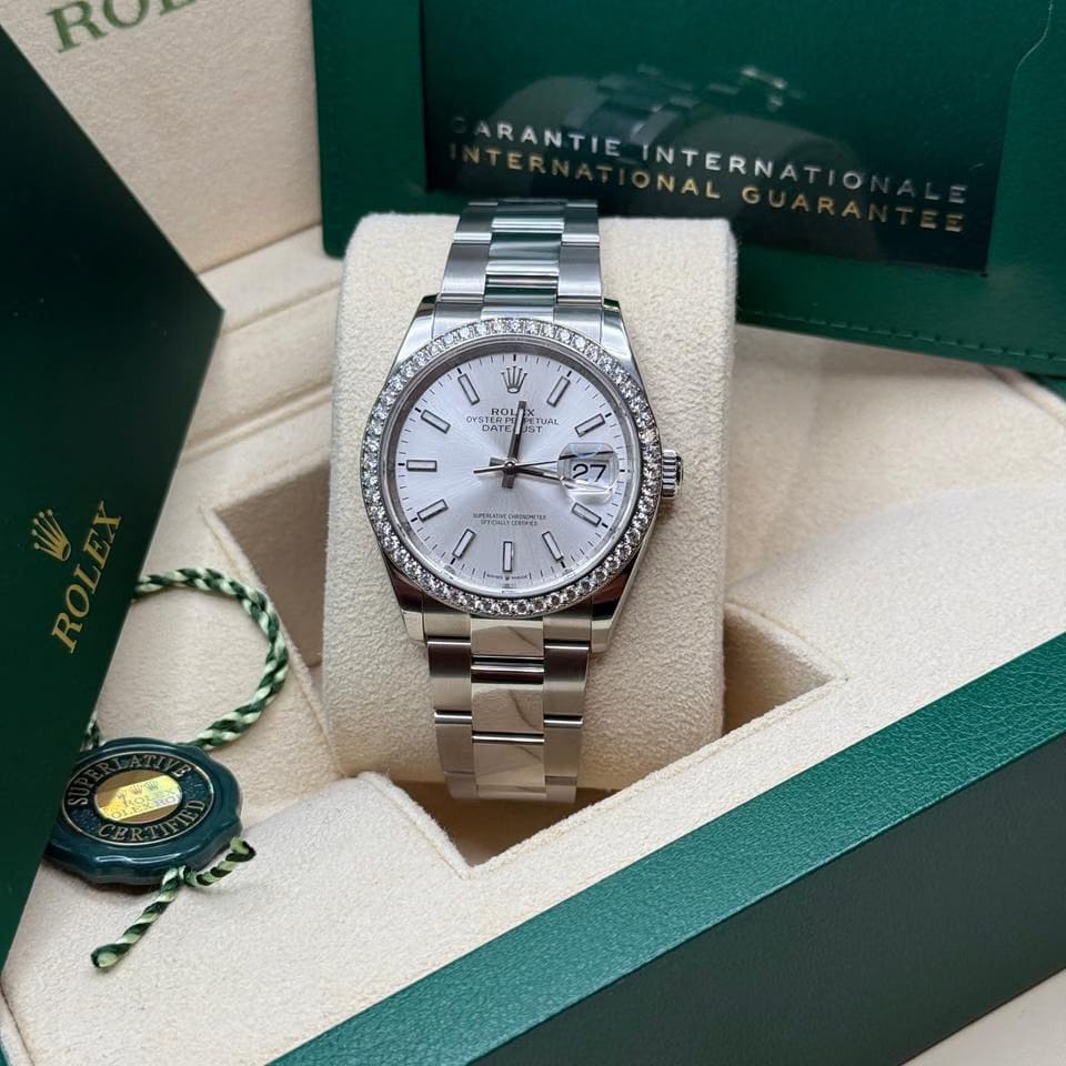 Rolex | Datejust | 126284RBR | Steel | 36 mm | Steel | Silver | Automatic