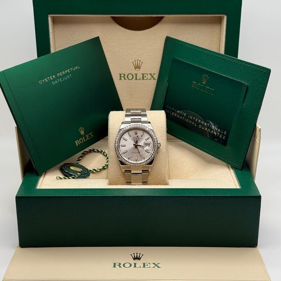 Rolex | Datejust | 126284RBR | Steel | 36 mm | Steel | Silver | Automatic