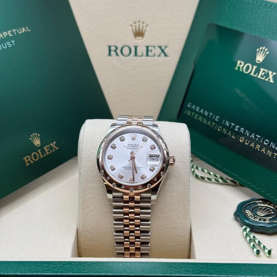 Rolex | Datejust | 278341RBR | Gold/Steel | 31 mm | Gold/Steel | Pink | Automatic