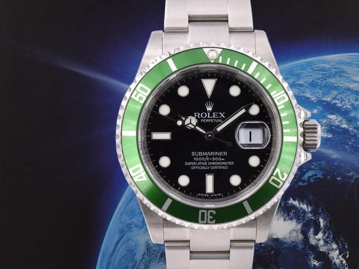 Rolex | Submariner | 16610LV | Steel | 40 mm | Black | Automatic