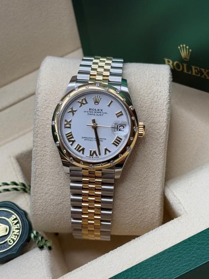 Rolex | Datejust | 278343RBR | Gold/Steel | 31 mm | Gold/Steel | White | Automatic