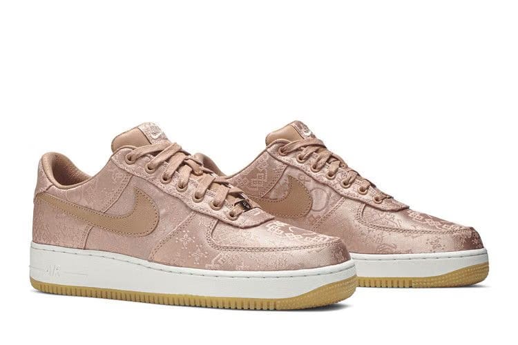 CLOT x Air Force 1 Low Premium Rose Gold Silk