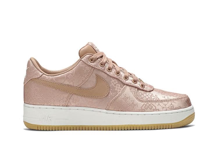 CLOT x Air Force 1 Low Premium Rose Gold Silk