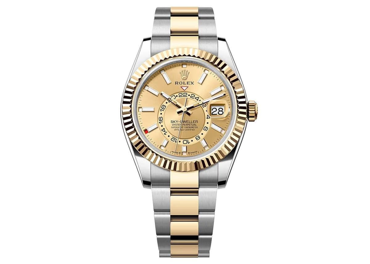 Rolex | Sky-Dweller | M336933-0001 | Gold/Steel | 42 mm | Gold/Steel | Champagne | Automatic