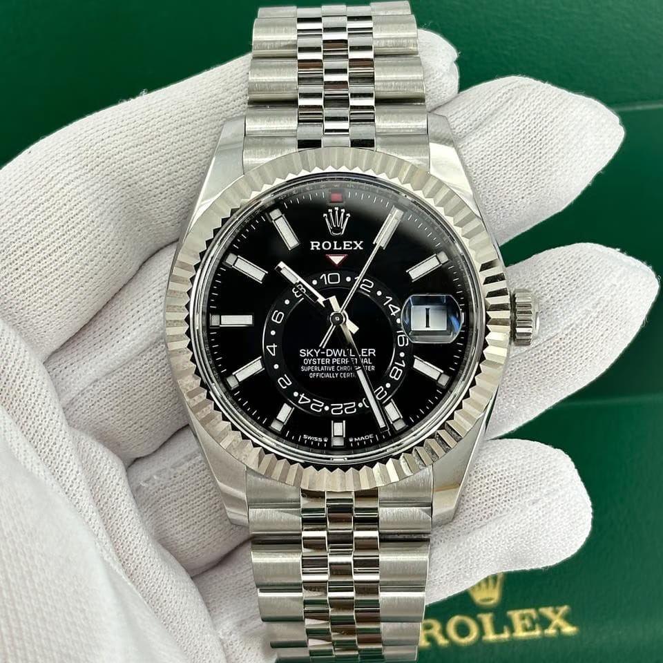 Rolex | Sky-Dweller | 336934-0008 | Gold/Steel | 42 mm | Gold/Steel | Black | Automatic
