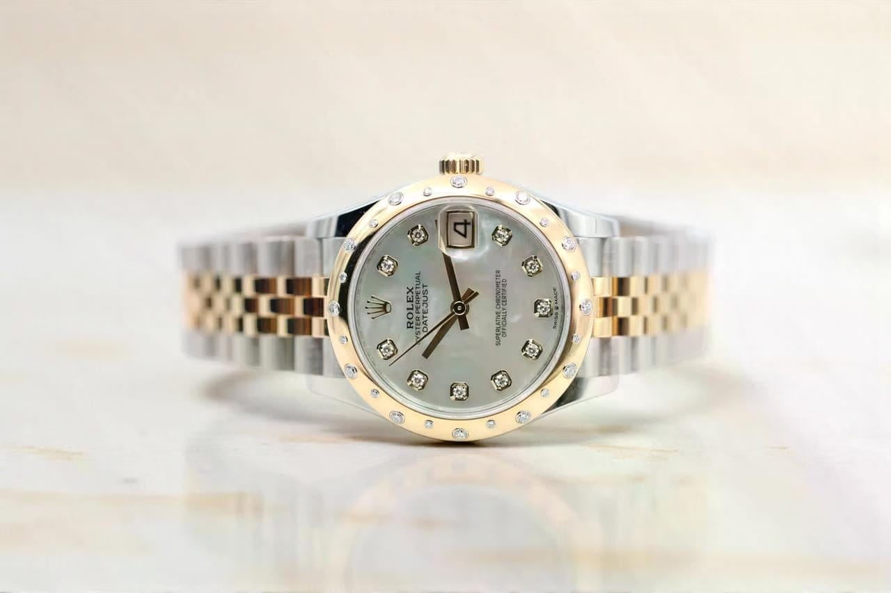 Rolex | Datejust | 278343RBR | Steel | 31 mm | Gold/Steel | Mother of pearl | Automatic
