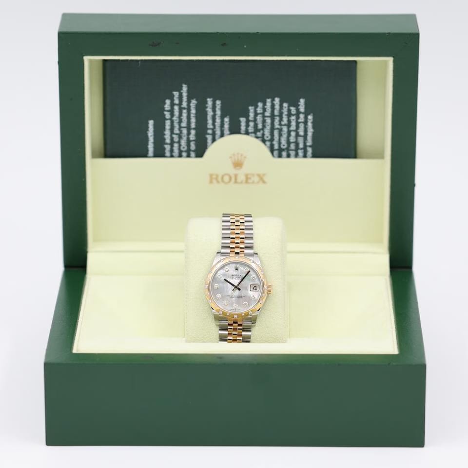 Rolex | Datejust | 278343RBR | Steel | 31 mm | Gold/Steel | Mother of pearl | Automatic