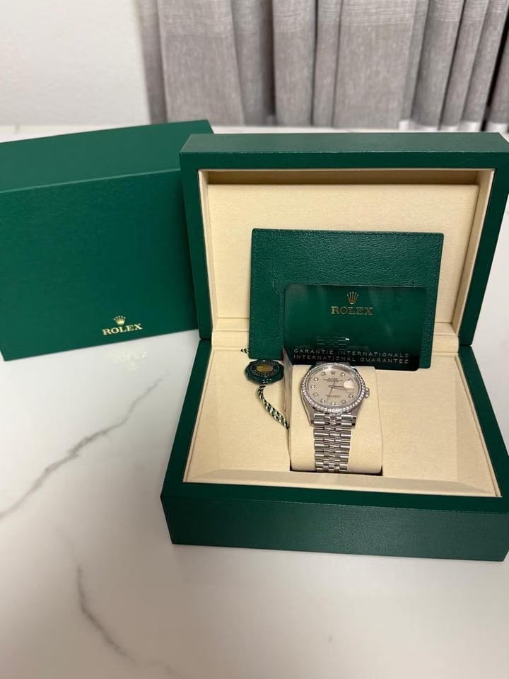 Rolex | Datejust | 126284RBR | White gold | 36 mm | White gold | Mother of pearl | Automatic