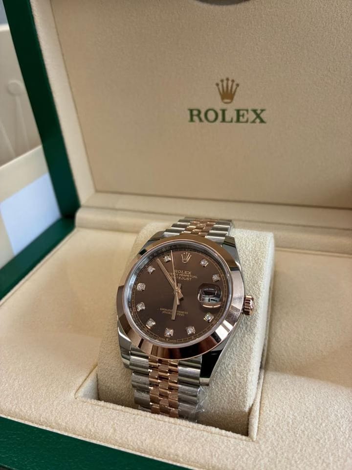 Rolex | Datejust | 126301 | Gold/Steel | Gold/Steel | Brown | Automatic