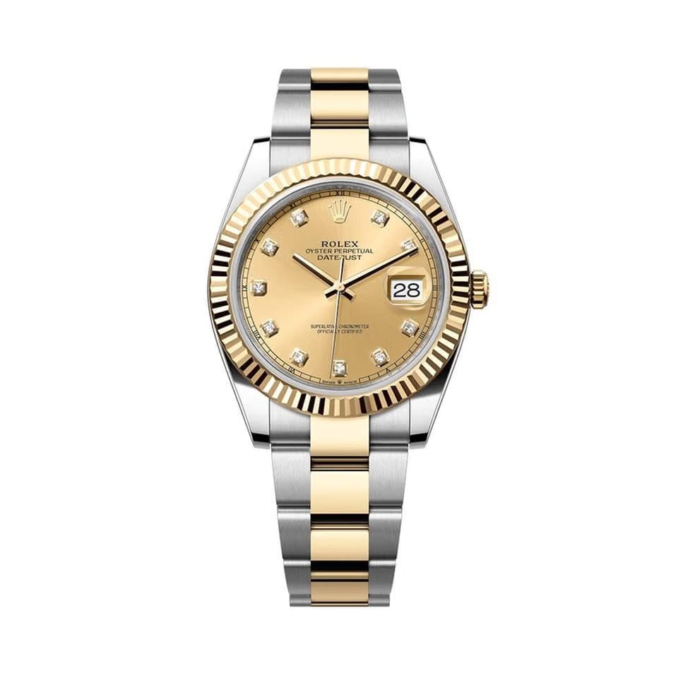 Rolex | Datejust | 126333 | Gold/Steel | 41 mm | Gold/Steel | Blue | Automatic