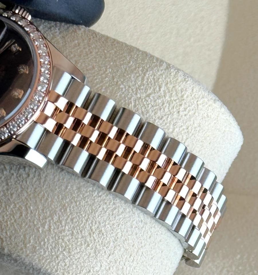 Rolex | Datejust | 278381RBR | Gold/Steel | 31 mm | Gold/Steel | Brown | Automatic