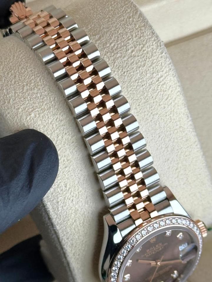 Rolex | Datejust | 278381RBR | Gold/Steel | 31 mm | Gold/Steel | Brown | Automatic