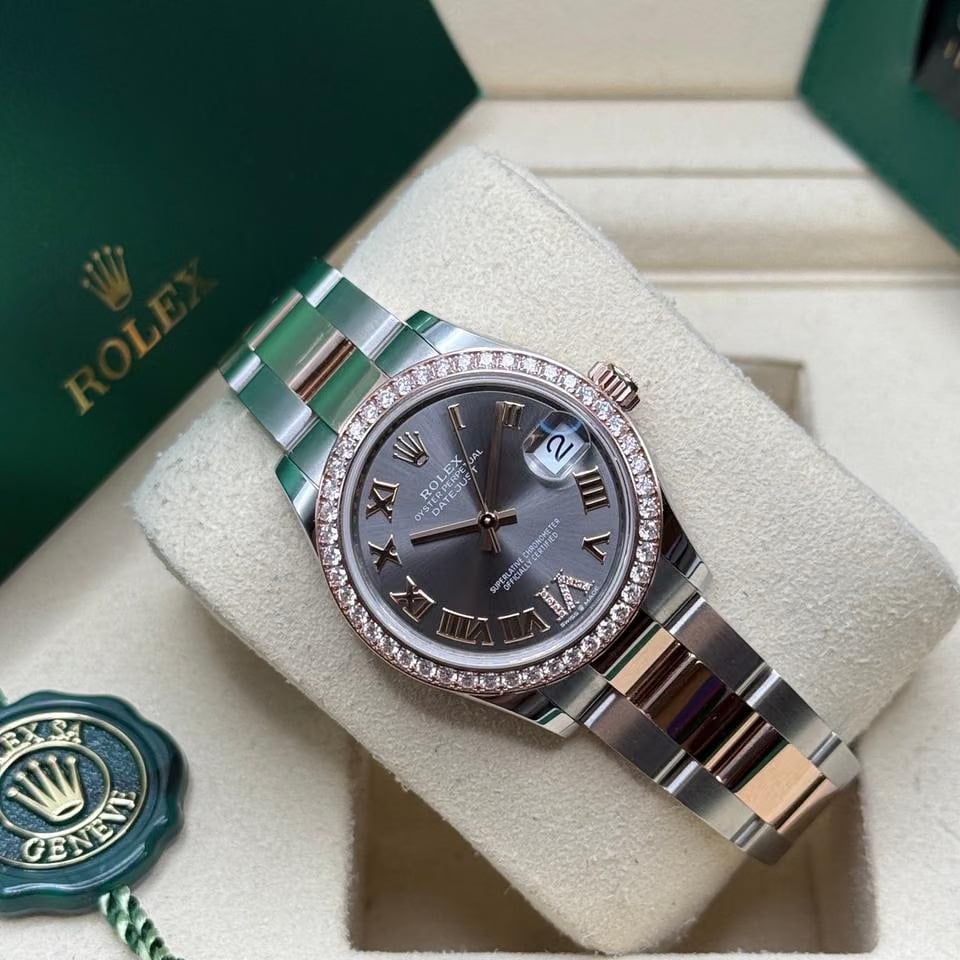 Rolex | Datejust | 278381RBR | Gold/Steel | 31 mm | Gold/Steel | Grey | Automatic